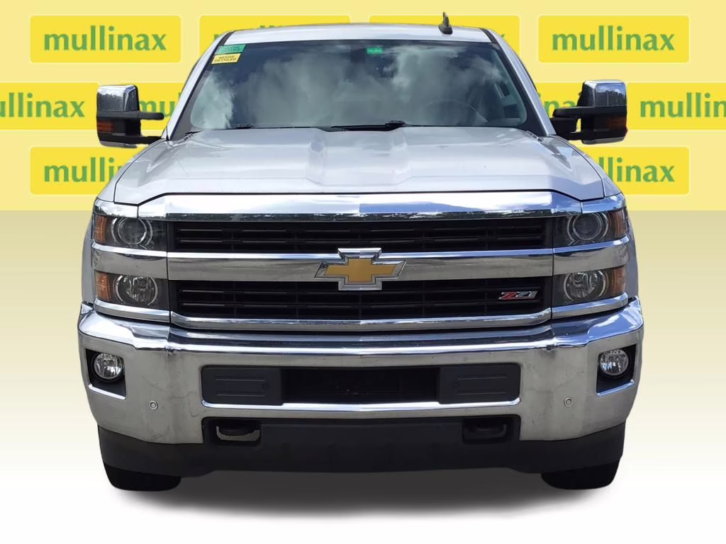 2015 Silver Ice Metallic Chevrolet Silverado 2500HD LTZ 4X4 Truck