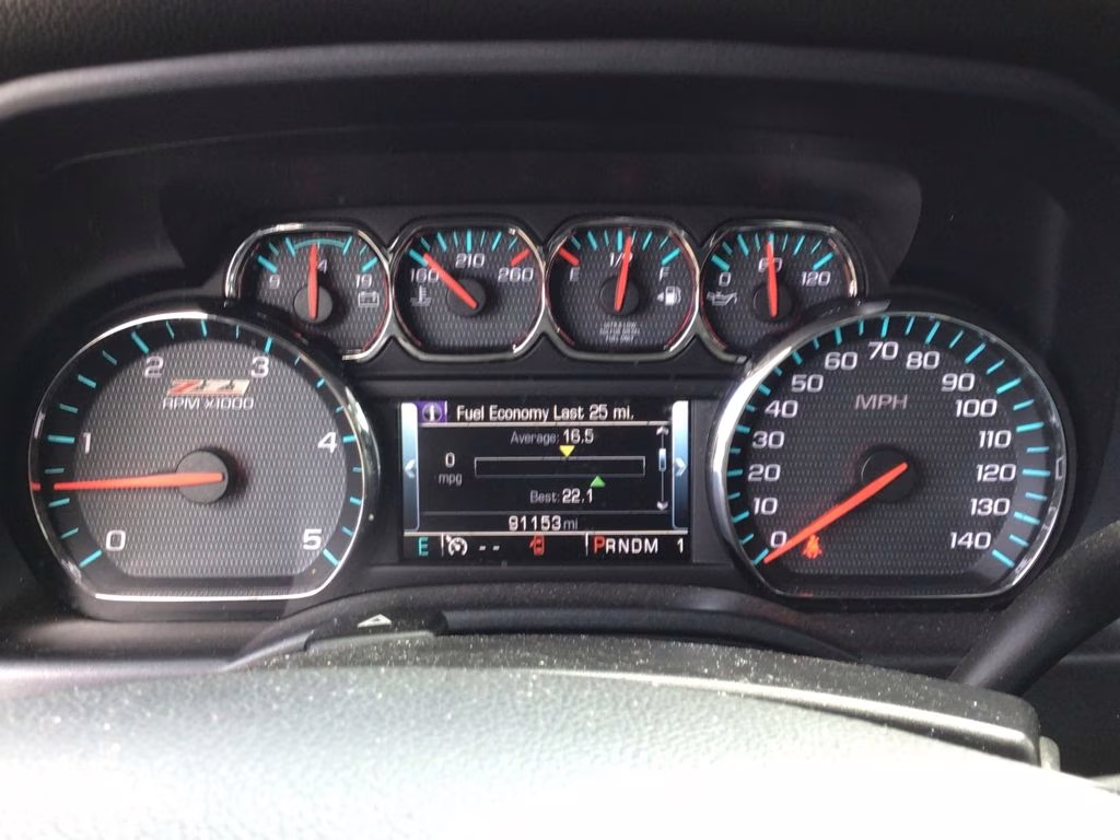 2015 Silver Ice Metallic Chevrolet Silverado 2500HD LTZ 4X4 Truck