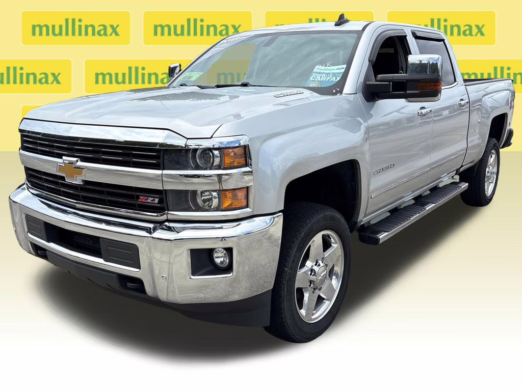 2015 Silver Ice Metallic Chevrolet Silverado 2500HD LTZ 4X4 Truck