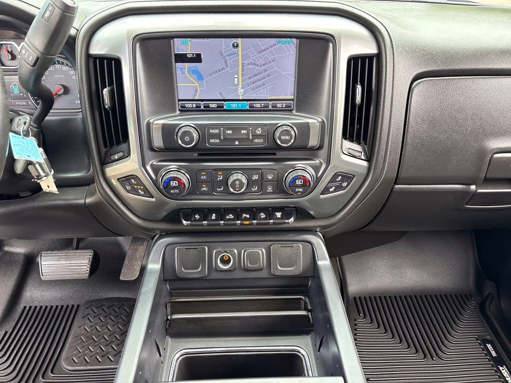 2015 Silver Ice Metallic Chevrolet Silverado 2500HD LTZ 4X4 Truck