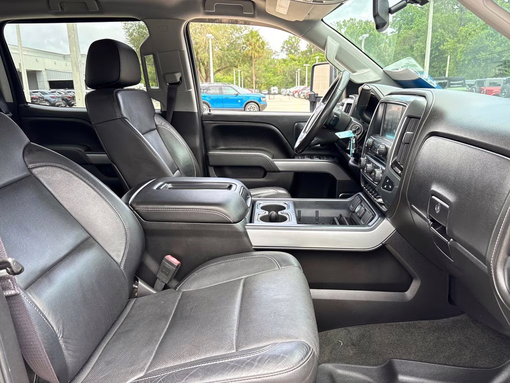 2015 Silver Ice Metallic Chevrolet Silverado 2500HD LTZ 4X4 Truck