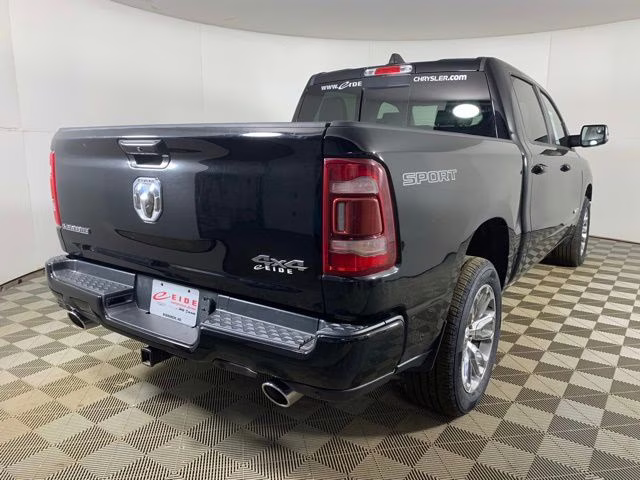 2023 Diamond Black Crystal Pearlcoat Ram 1500 Laramie 4X4 Truck