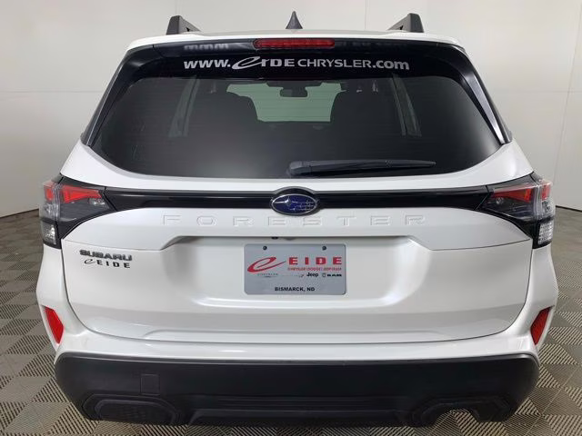 2025 Crystal White Pearl Subaru Forester Premium AWD SUV