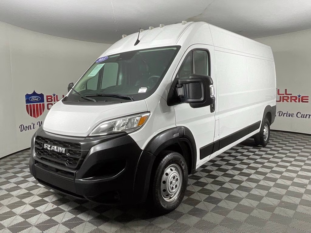 2023 Bright White Clearcoat Ram ProMaster 2500 High Roof FWD Van