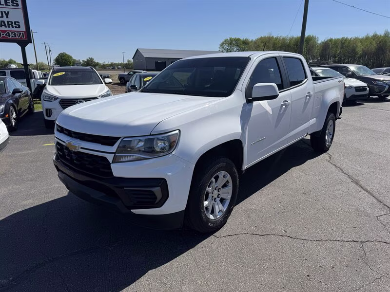 2022 Summit White Chevrolet Colorado LT 4X4 Truck