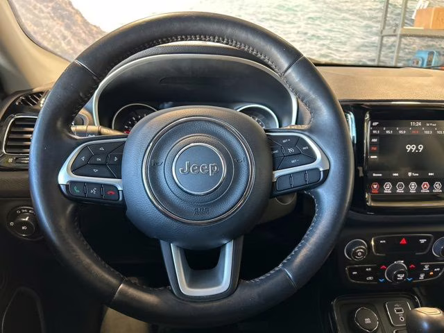 2019 Jazz Blue Pearlcoat Jeep Compass Limited 4X4 SUV