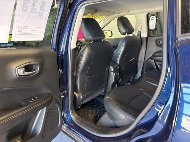 2019 Jazz Blue Pearlcoat Jeep Compass Limited 4X4 SUV