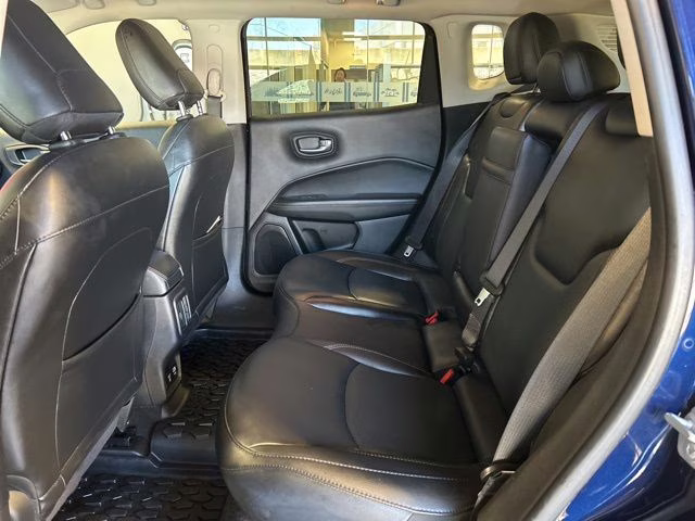 2019 Jazz Blue Pearlcoat Jeep Compass Limited 4X4 SUV