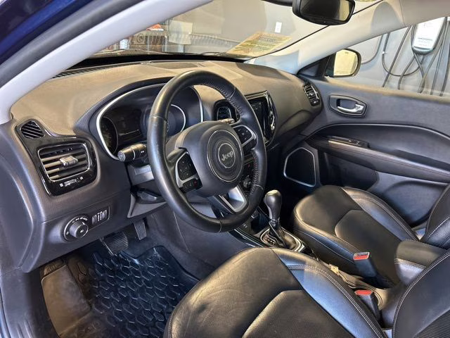 2019 Jazz Blue Pearlcoat Jeep Compass Limited 4X4 SUV