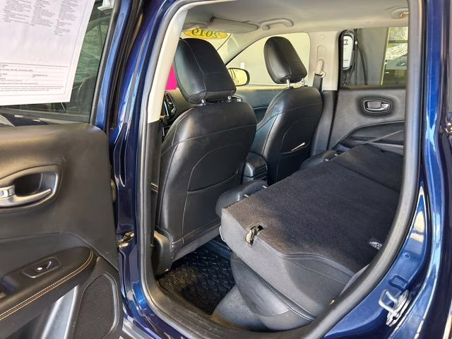 2019 Jazz Blue Pearlcoat Jeep Compass Limited 4X4 SUV