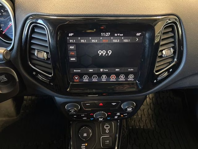 2019 Jazz Blue Pearlcoat Jeep Compass Limited 4X4 SUV