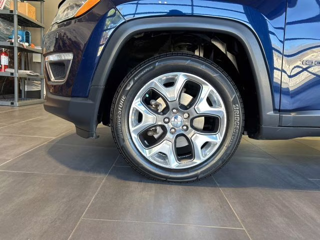 2019 Jazz Blue Pearlcoat Jeep Compass Limited 4X4 SUV