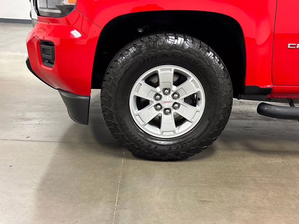 2018 Cardinal Red GMC Canyon Base RWD Truck