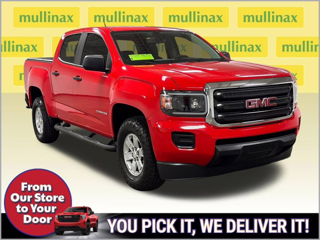 2018 Cardinal Red GMC Canyon Base RWD Truck