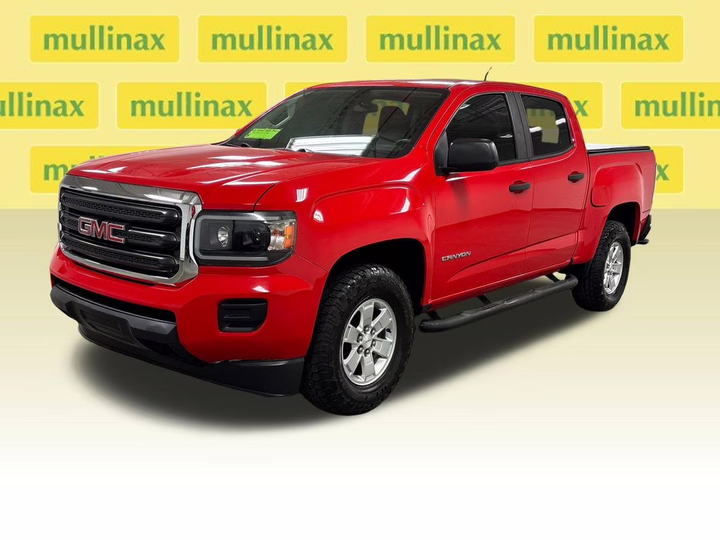 2018 Cardinal Red GMC Canyon Base RWD Truck
