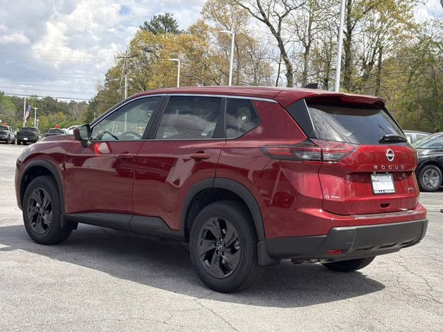2026 Scarlet Ember Tintcoat Nissan Rogue SV AWD SUV