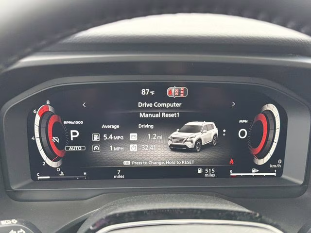 2026 Everest White Pearl Tricoat Nissan Rogue Platinum AWD SUV