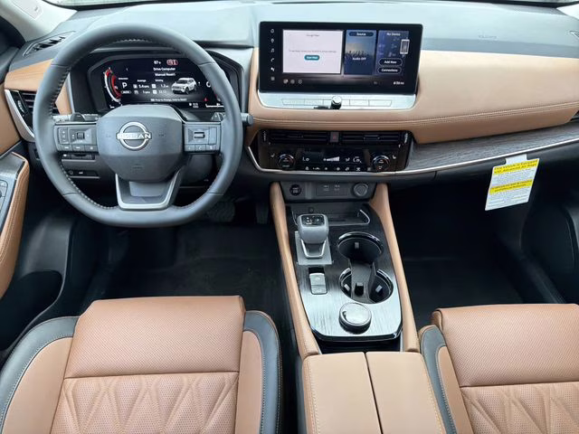 2026 Everest White Pearl Tricoat Nissan Rogue Platinum AWD SUV