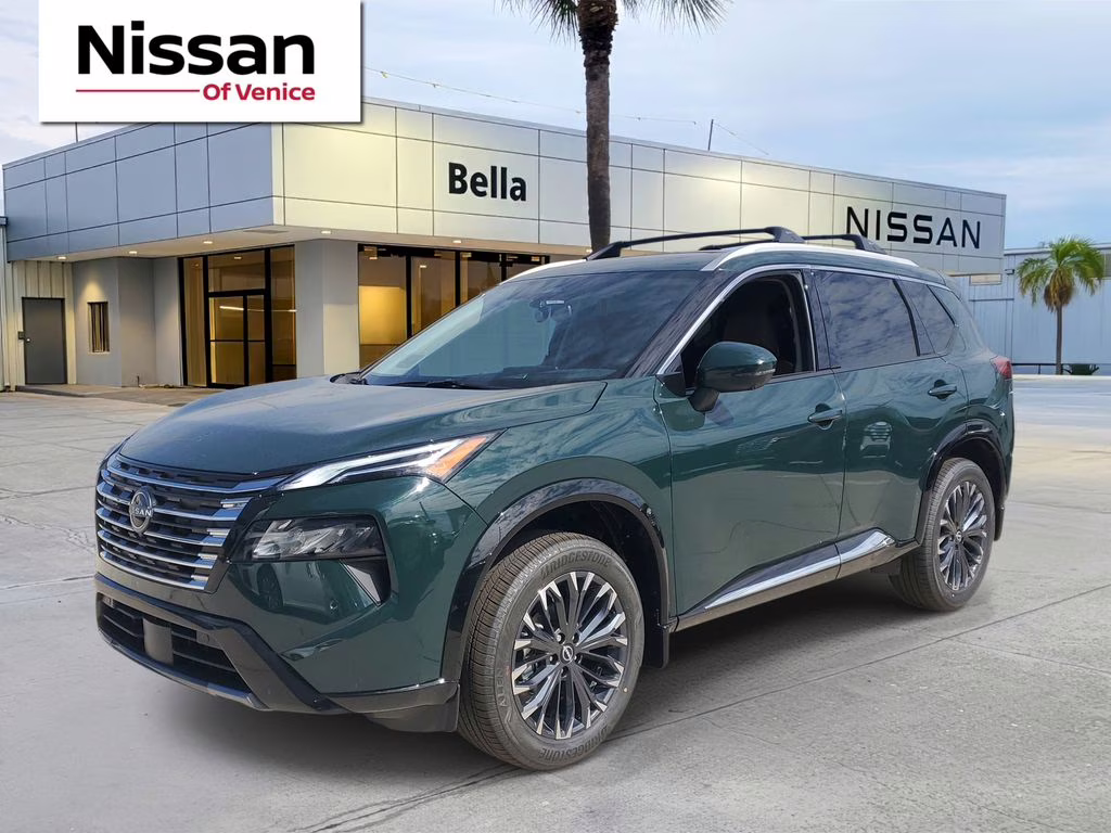 2026 Obsidian Green Nissan Rogue Platinum AWD SUV