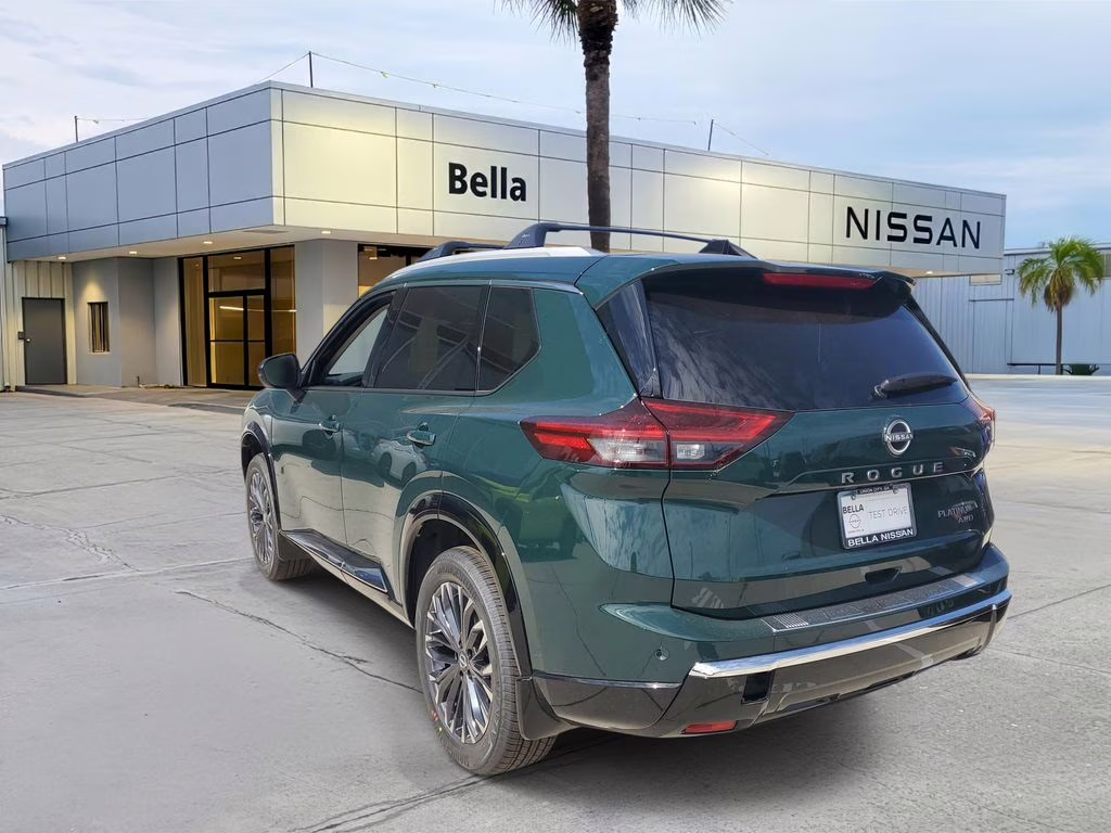 2026 Obsidian Green Nissan Rogue Platinum AWD SUV