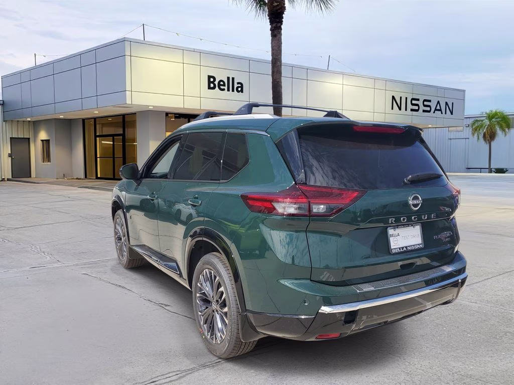 2026 Obsidian Green Nissan Rogue Platinum AWD SUV