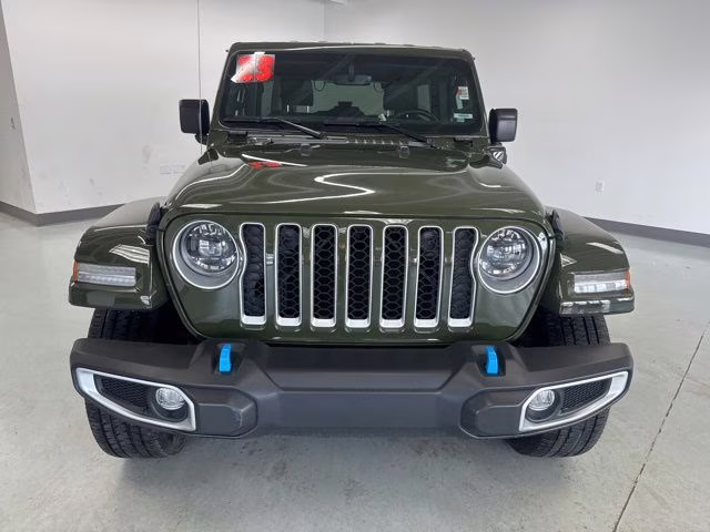 2023 Sarge Green Clearcoat Jeep Wrangler Sahara 4xe 4X4 SUV
