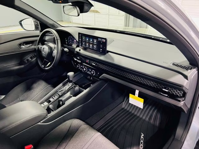 2026 Solar Silver Metallic Honda Accord Hybrid Sport FWD Sedan