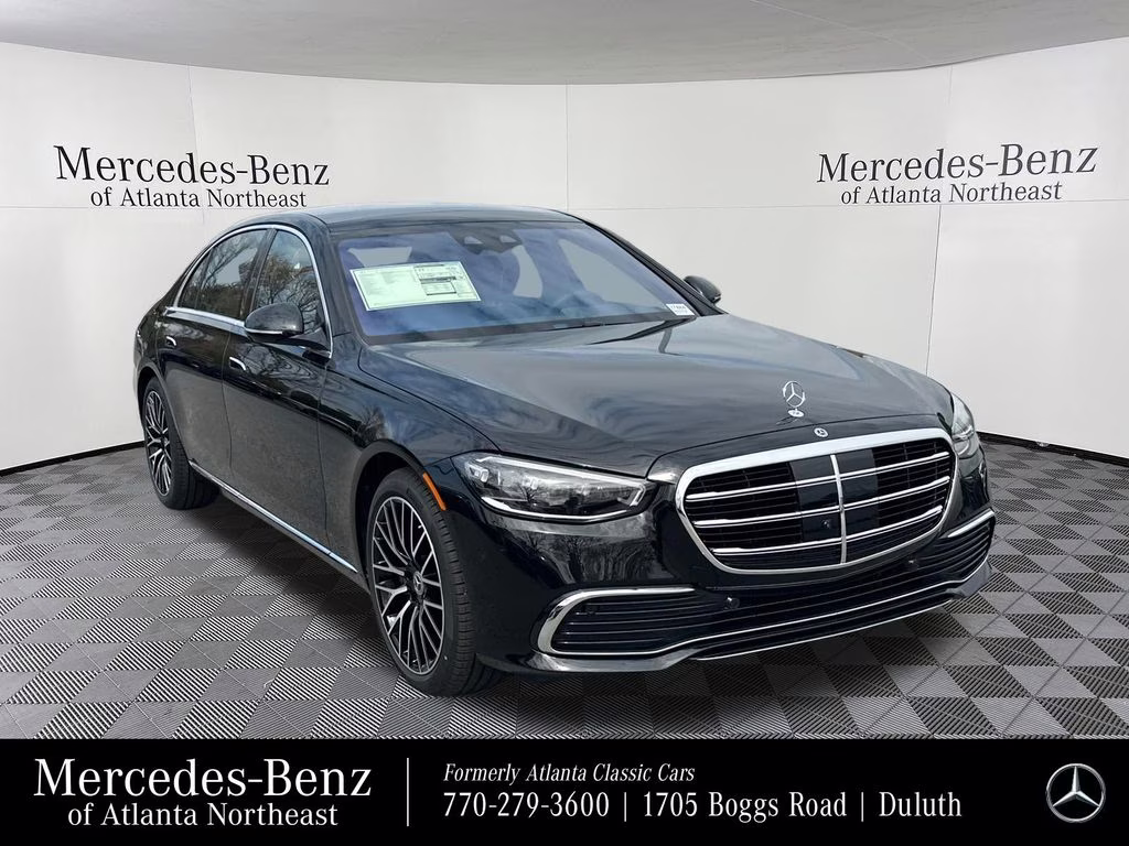 2026 Obsidian Mercedes-Benz S-Class S 500 AWD Sedan