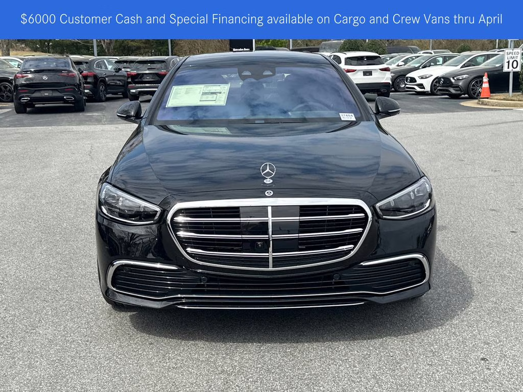 2026 Obsidian Mercedes-Benz S-Class S 500 AWD Sedan