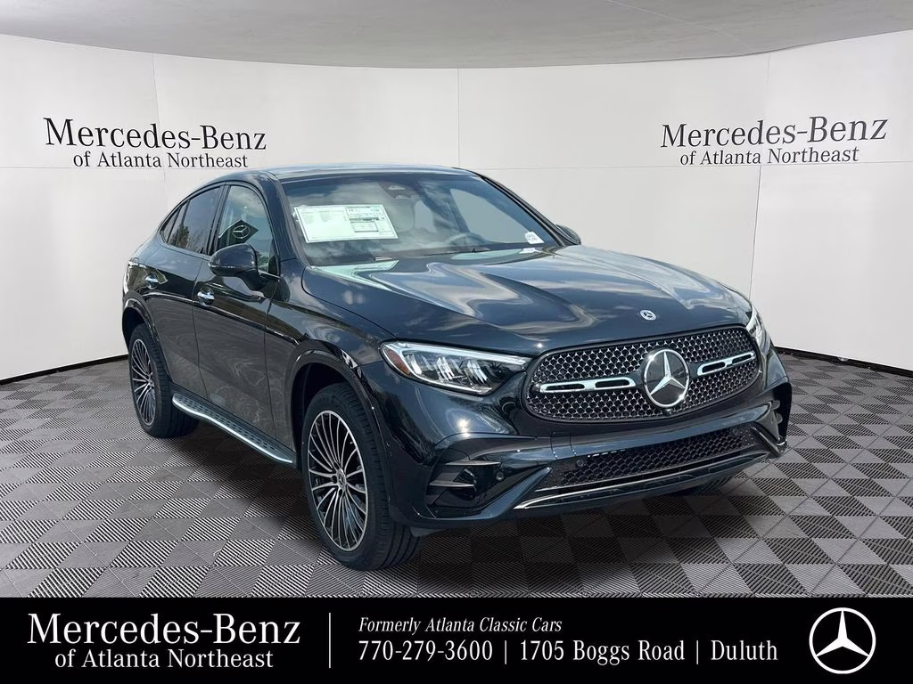 2026 Black Mercedes-Benz GLC GLC 300 Coupe AWD SUV