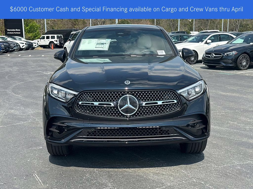 2026 Black Mercedes-Benz GLC GLC 300 Coupe AWD SUV