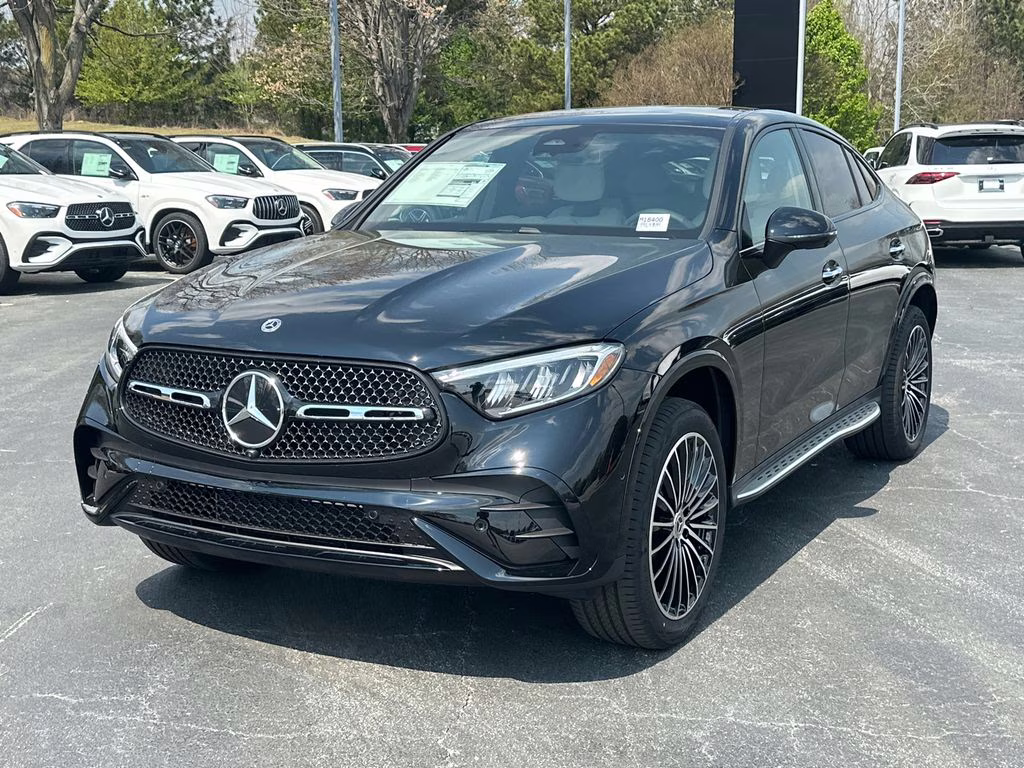 2026 Black Mercedes-Benz GLC GLC 300 Coupe AWD SUV