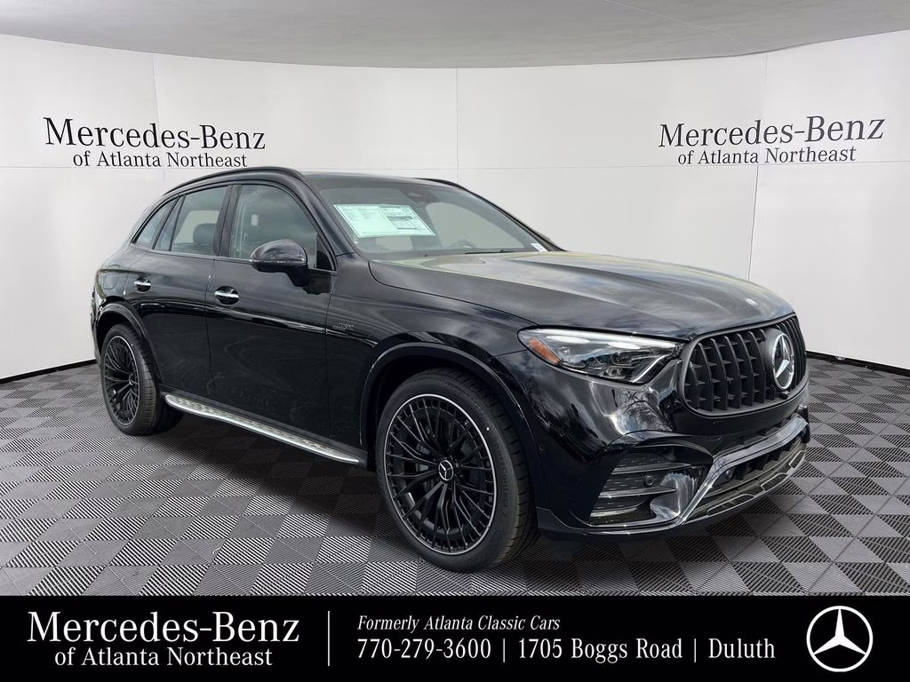 2026 Black Mercedes-Benz GLC GLC 43 AMG AWD SUV