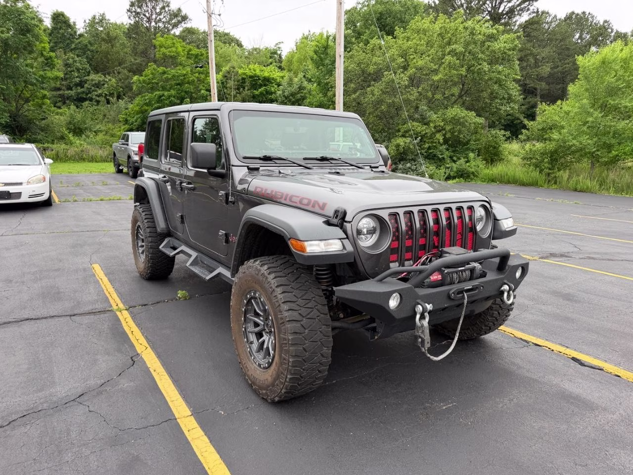 2020 Granite Crystal Metallic Clearcoat Jeep Wrangler Unlimited Rubicon 4X4 SUV