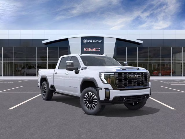 2026 Glacier White Tricoat GMC Sierra 2500HD Denali Ultimate 4X4 Truck