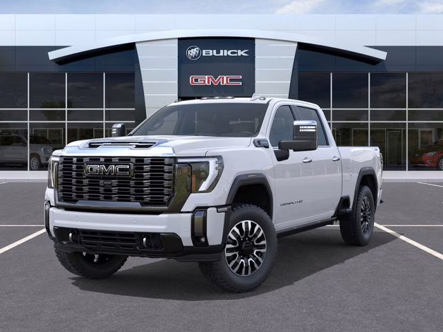 2026 Glacier White Tricoat GMC Sierra 2500HD Denali Ultimate 4X4 Truck