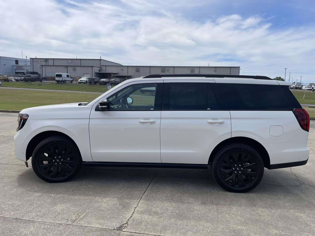 2025 Star White Metallic Tri-Coat Ford Expedition Platinum 4X4 SUV