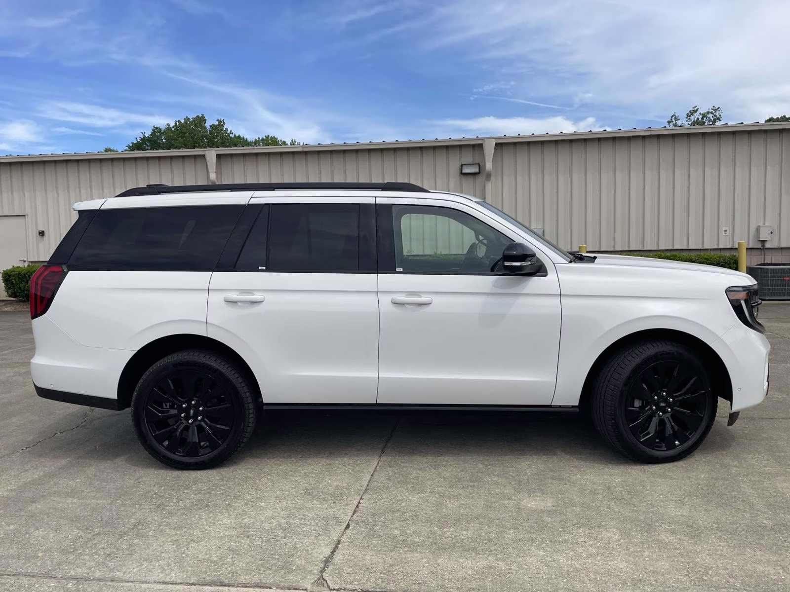 2025 Star White Metallic Tri-Coat Ford Expedition Platinum 4X4 SUV