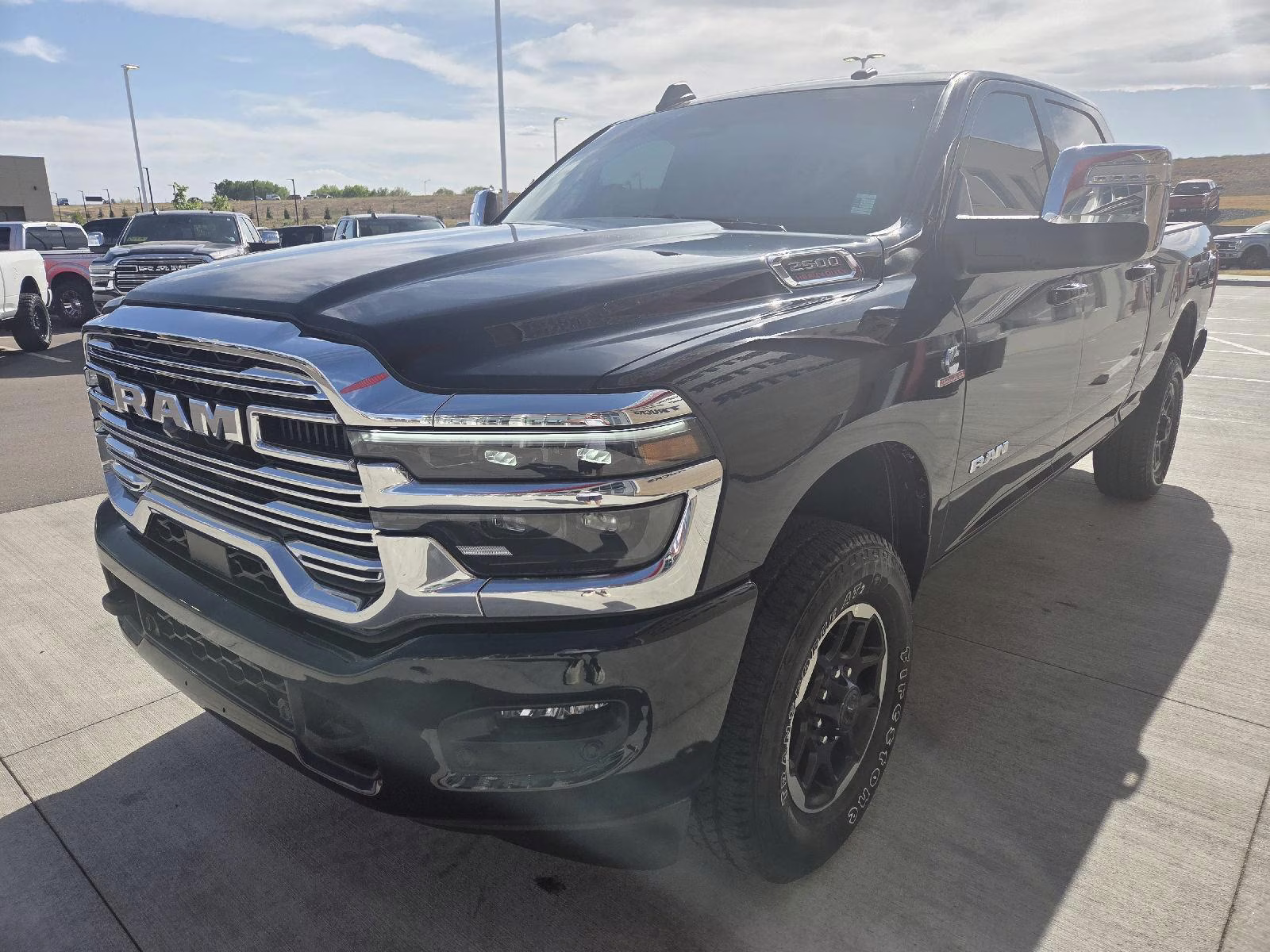 2026 Diamond Black Crystal Pearlcoat Ram 2500 Laramie 4X4 Truck