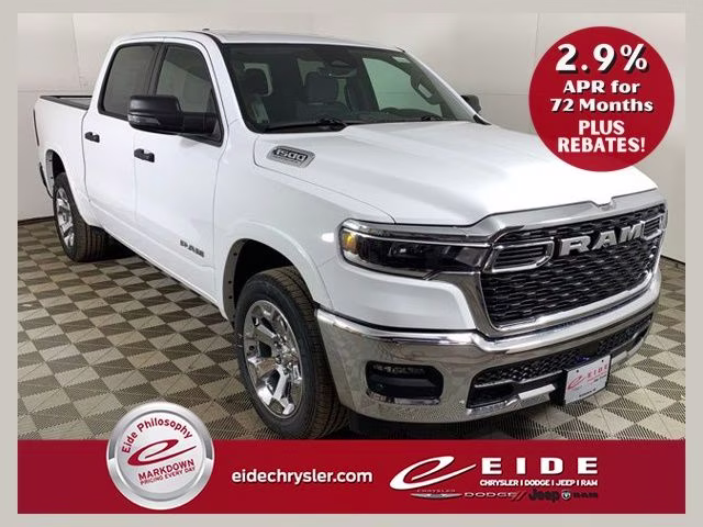 2026 Bright White Clearcoat Ram 1500 Big Horn 4X4 Truck