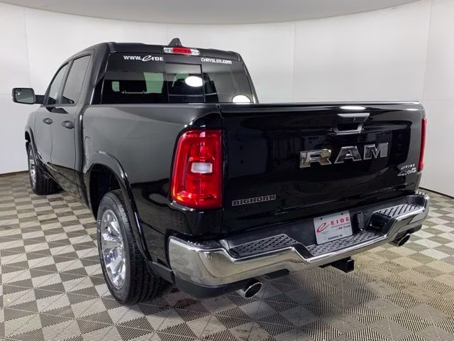 2026 Diamond Black Crystal Pearlcoat Ram 1500 Big Horn 4X4 Truck