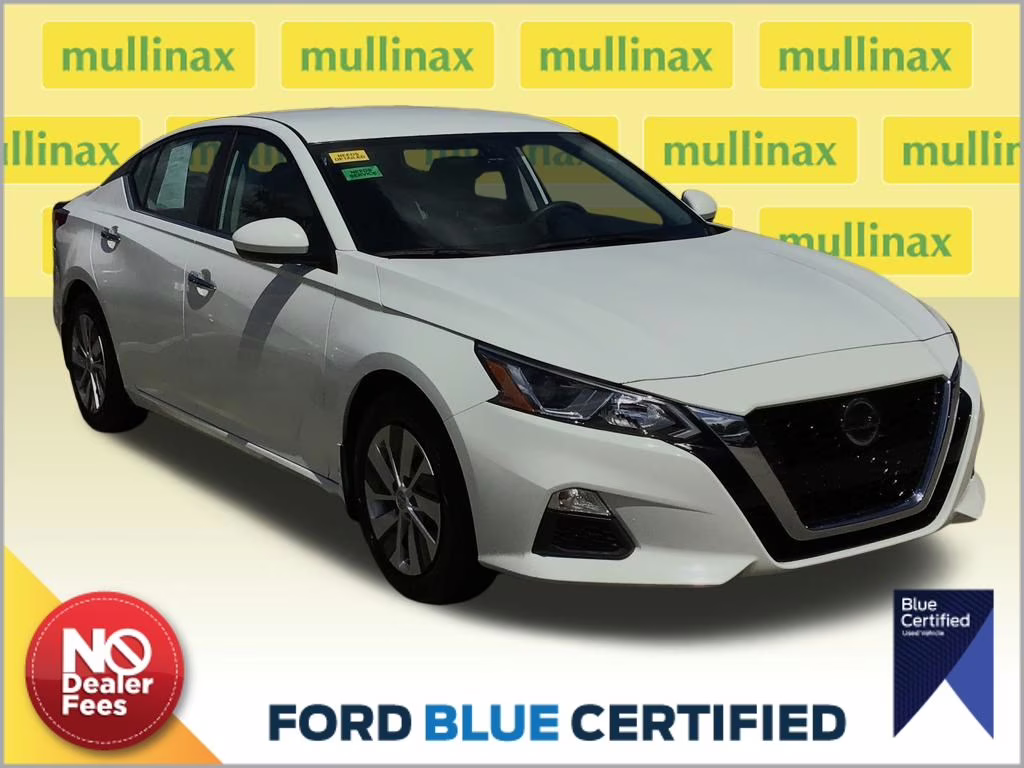 2019 Glacier White Nissan Altima 2.5 S FWD Sedan