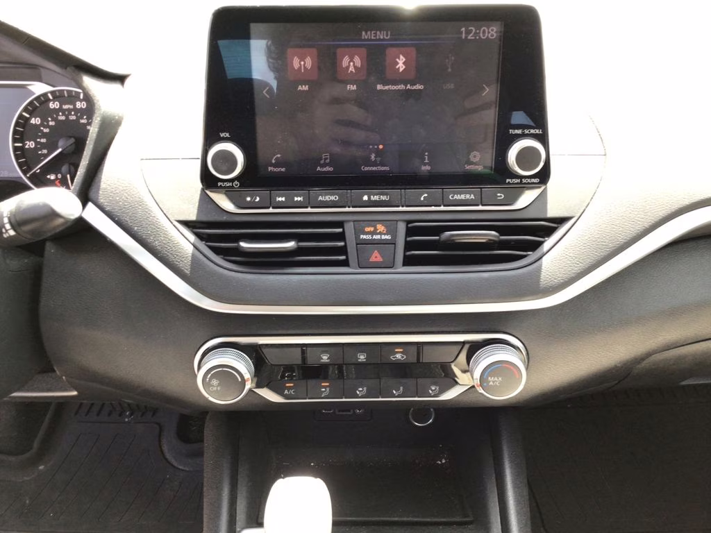 2019 Glacier White Nissan Altima 2.5 S FWD Sedan