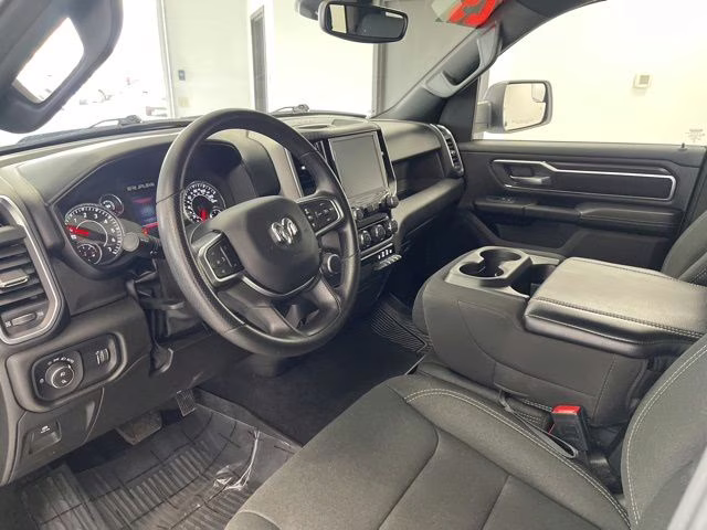 2025 Bright White Clearcoat Ram 1500 Big Horn 4X4 Truck