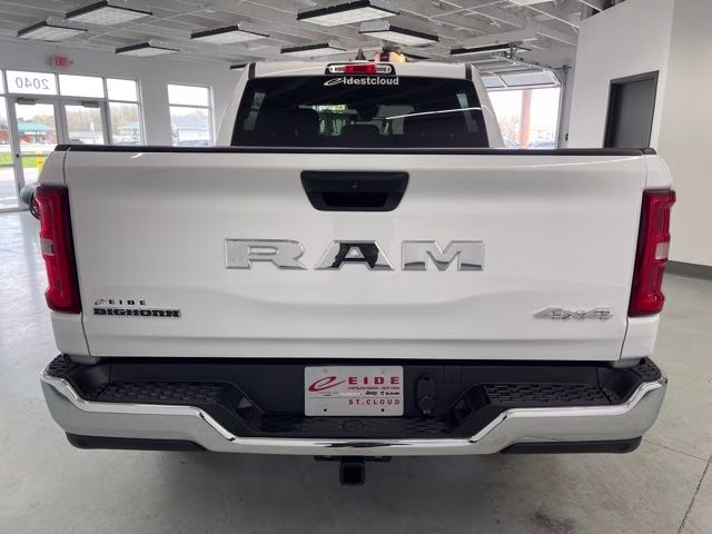 2025 Bright White Clearcoat Ram 1500 Big Horn 4X4 Truck