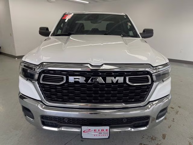 2025 Bright White Clearcoat Ram 1500 Big Horn 4X4 Truck
