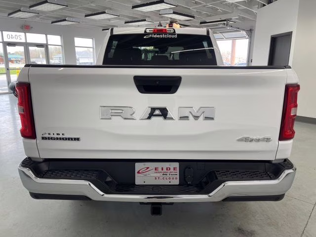 2025 Bright White Clearcoat Ram 1500 Big Horn 4X4 Truck