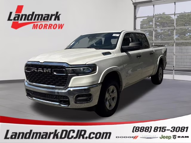 2025 Bright White Clearcoat Ram 1500 4X4 Truck