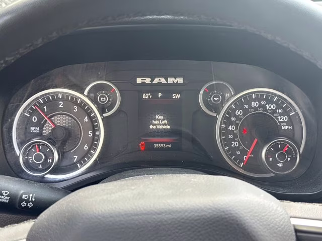 2025 Bright White Clearcoat Ram 1500 4X4 Truck