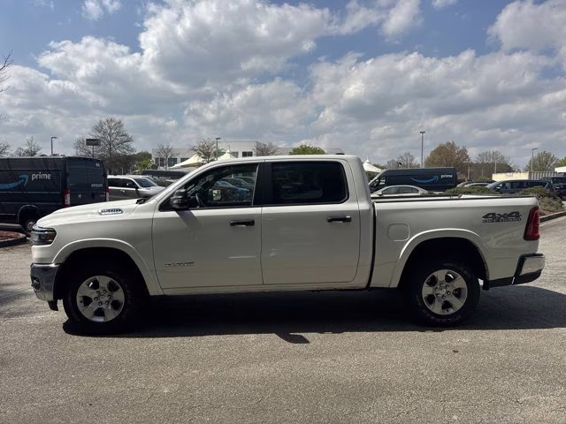 2025 Bright White Clearcoat Ram 1500 4X4 Truck